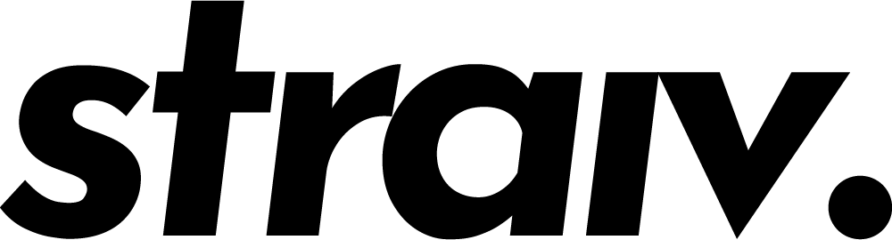 Brand logo reading 'stray.'